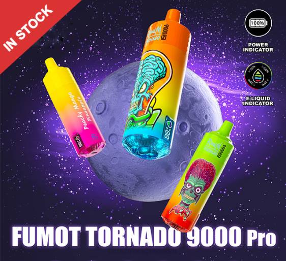 Fumot RandM Tornado 9000 pro vape seade aku ja ejuice ekraaniga versioon 2 2X4T204 RandM vape flavors mustikas kirss jõhvikas